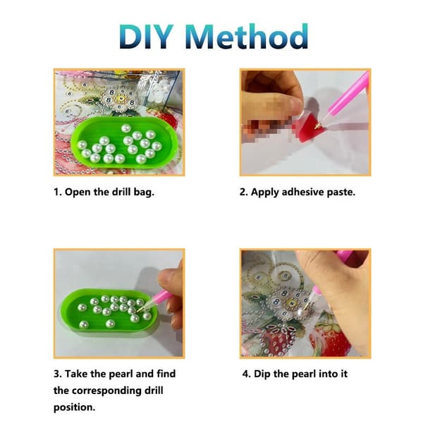 Efterårshøst DIY Perle Diamantmaleri Sæt 20×20cm, Egern Ræv Græskar Efterår Mosaik Håndværkssæt, Hjem Vægdekoration Gave