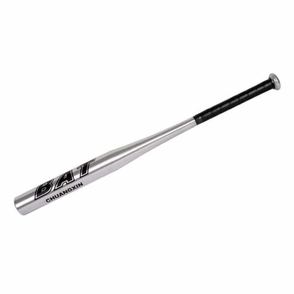 Baseballbat i aluminium inkl. ball