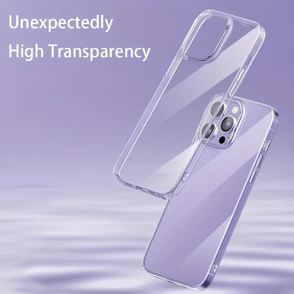Apple iPhone 17 mobilskal: 17 Pro Max, 17 Pro, 17 Air, 17 - Stötsäkert transparent mobilskal med fyra hörn 17pro