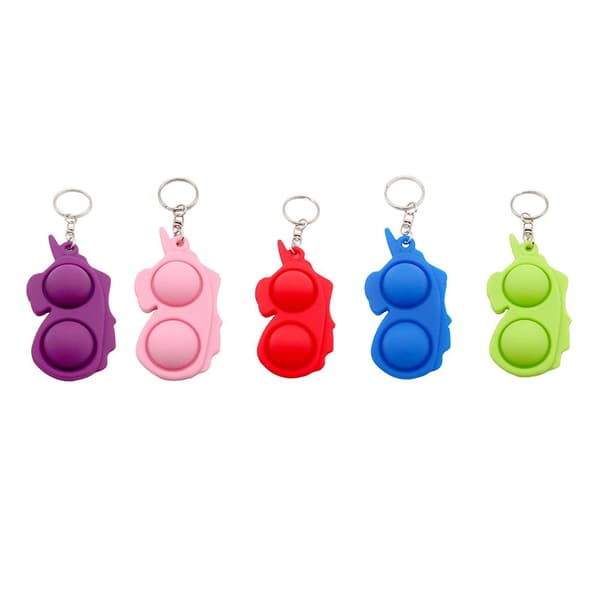 Yksisarvinen Fidget Toy / Fidget Lelu / Simple Dimple Vihreä Grön