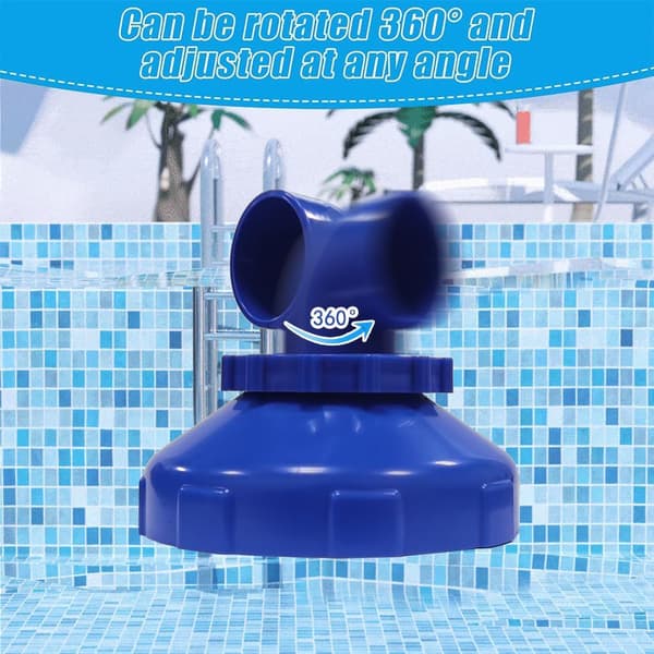 Poolinloppsmunstycke för Intex - 32 mm roterande poolstrålesats Set B