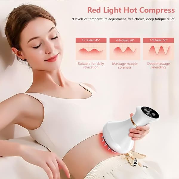 Lymphatic Drainage Massager - Deep Massage for Body & Cellulite