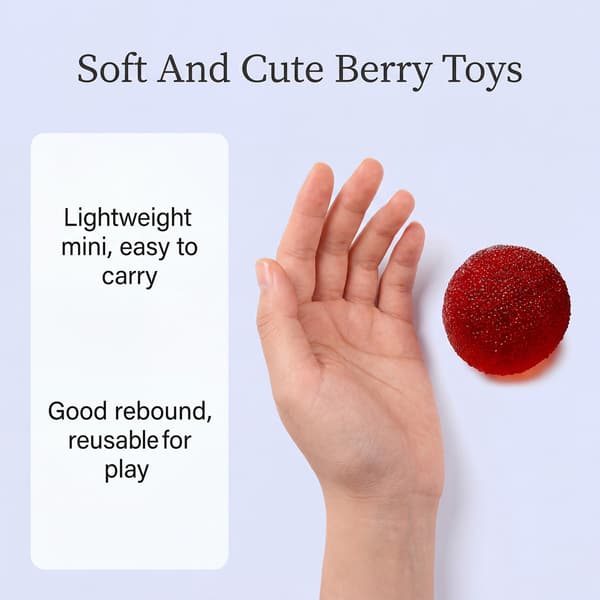 Realistisk Frukt Squishy Leketøy - TPR Sensorisk Stressball for Barn og Voksne