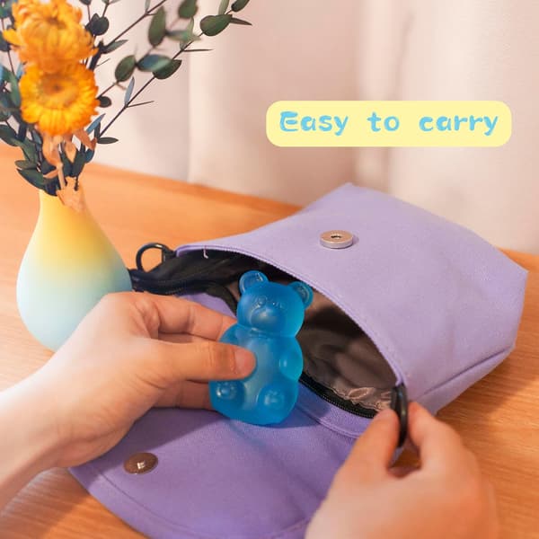 Maltose Squishy Stressaflastningslegetøj blue Candy Bear