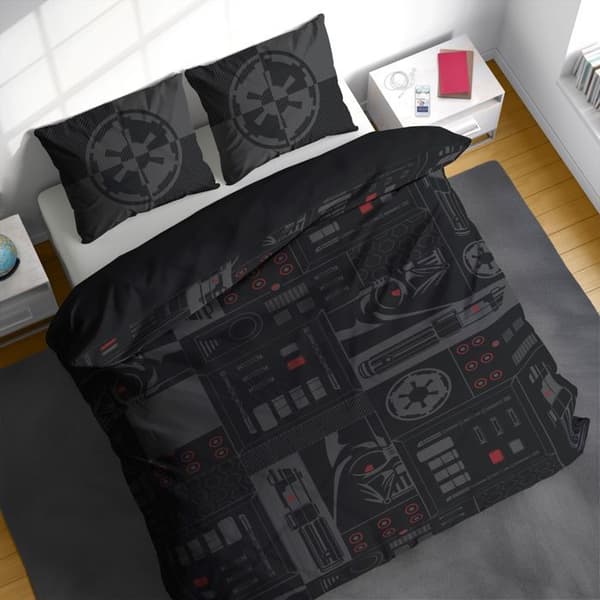 Parure av Courette dubbel Star Wars Classic Dark Side Vader Tech Svart grå
