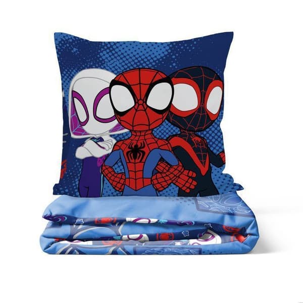 Parure av Courette Marvel Spiderman enkel säng Blå