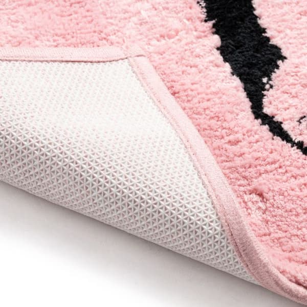 Badrumsmatta Disney Minnie Mouse Svart ros