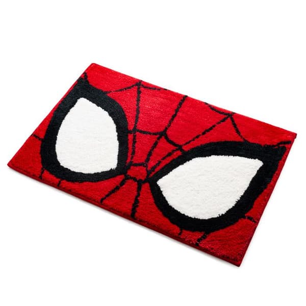 Marvel Spiderman badmatta röd svart