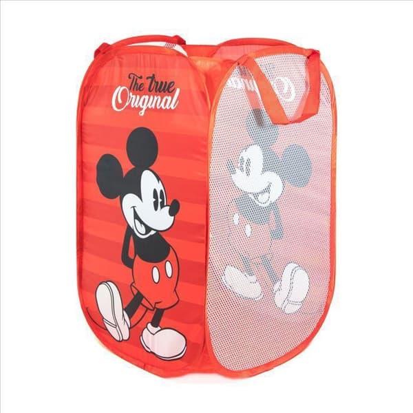 Mickey Mouse-korg röd svart