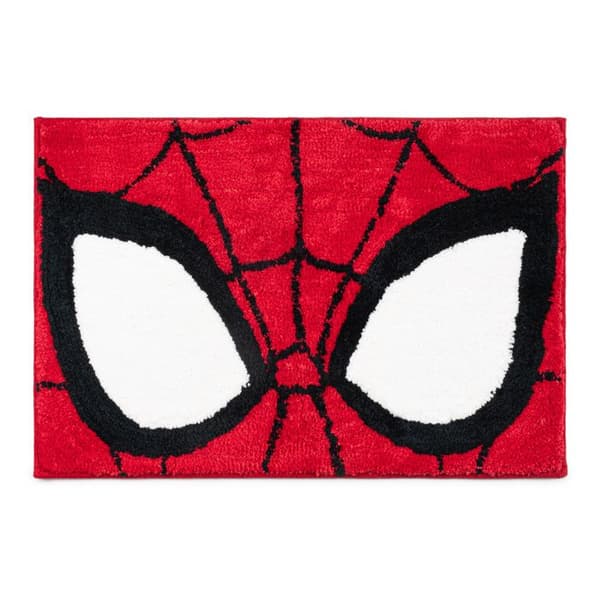 Marvel Spiderman badmatta röd svart