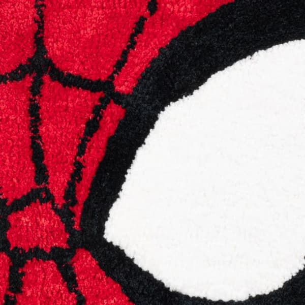 Marvel Spiderman badmatta röd svart