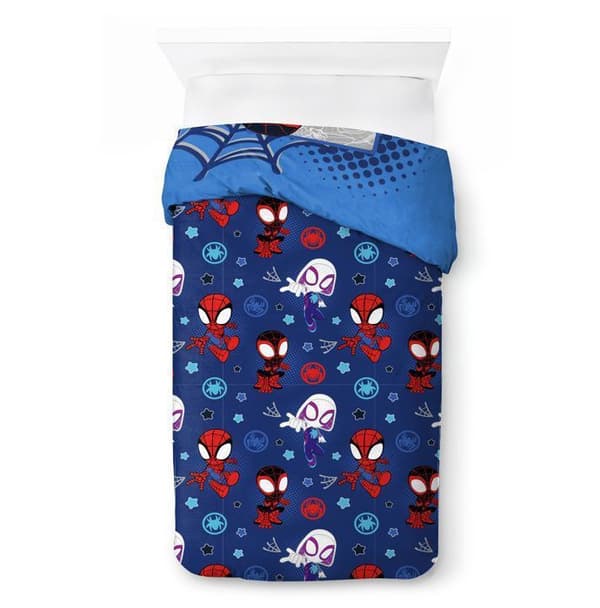 Parure av Courette Marvel Spiderman enkel säng Blå