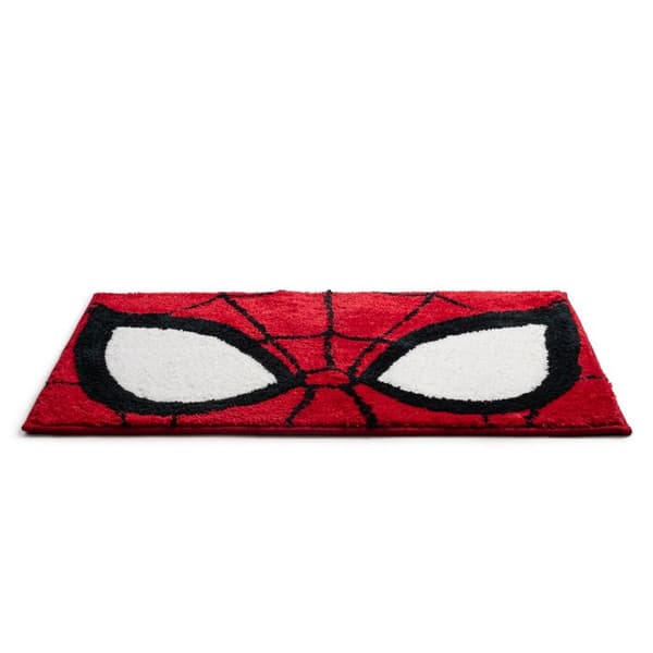 Marvel Spiderman badmatta röd svart
