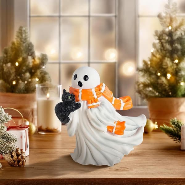 Spøkelsesformet spøkelseskatte statue, laget av resin 1pc