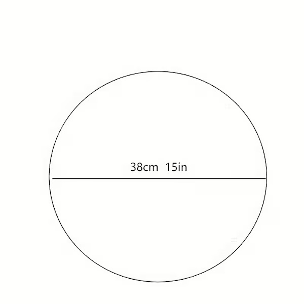 Neliosainen pyöreä 2D-painettuTabletti setti 4PC