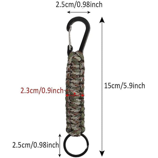 Pikalukko Karabiner-klipsit, Karabiner-aita Avaimenperä Pullonripustin