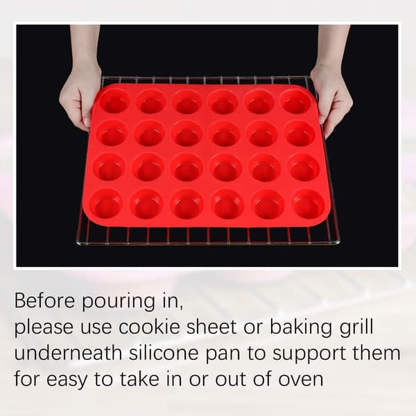 24-kop cupcakeform red