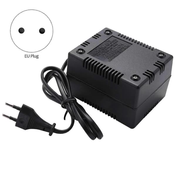 220/240V til 110/120V Nedspændingstransformator Converter EU-stik