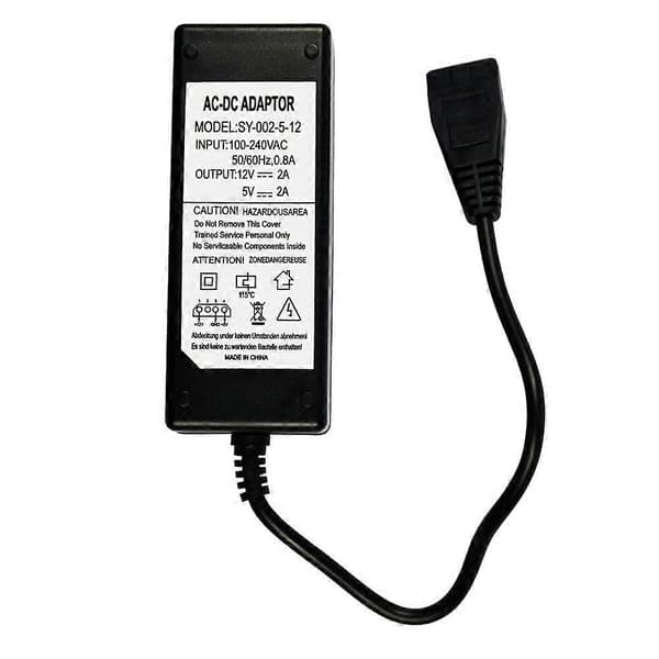 12V 5V 2A Optisk Drev Harddisk Strømforsyning Dual-Output USB til SATA/IDE Parallelport Strømadaptermodul til HDD'er