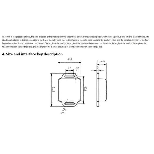 9- WiFi Attitydsensor Accelerometer Gyroskop Attitydvinkel Magnetfält Lutningsmätning WT901