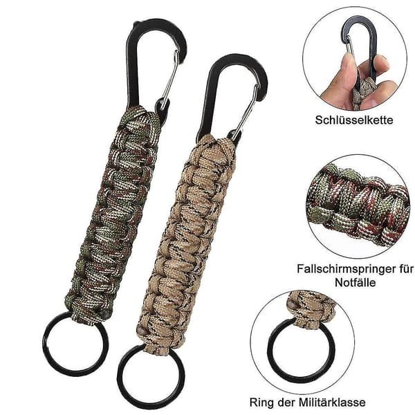 Pikalukko Karabiner-klipsit, Karabiner-aita Avaimenperä Pullonripustin