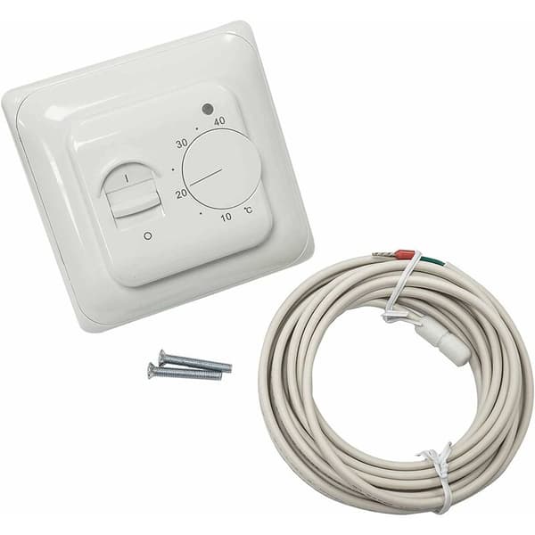 Manuel elektrisk gulvvarmetermostat, mekanisk gulvvarmetermostatstyring