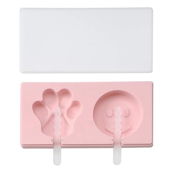 Isform Isforme Popsicle Form Sæt, Med Låg, Let At Fjerne, Silikone, DIY