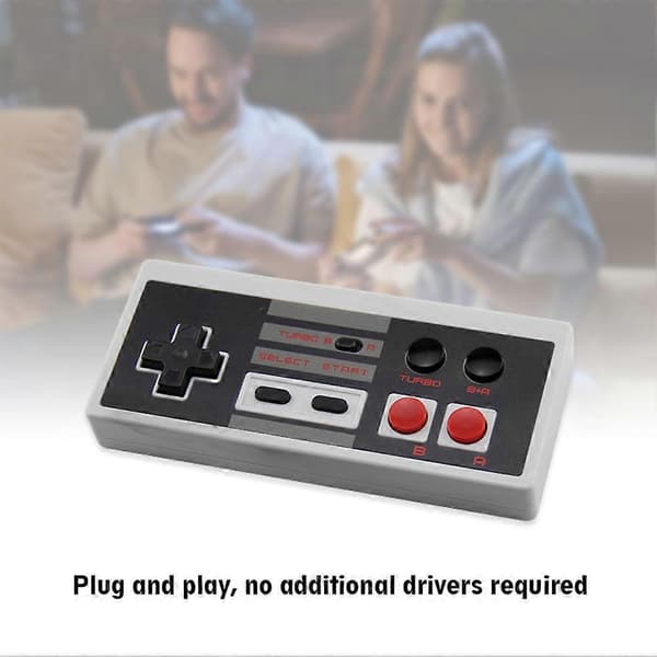 2,4 GHz trådløs controller joystick gamepad til NES Mini Classic Edition