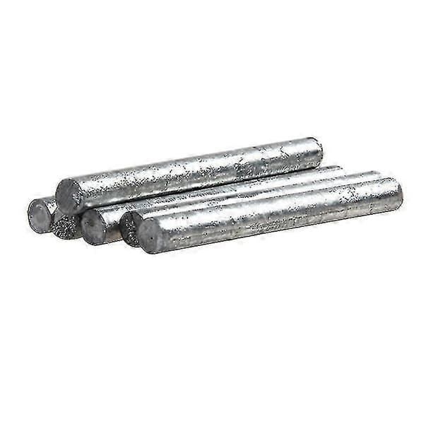 Sinkstang Høy Renhet Zn Ingots Rundstang Anode Elektroplettering Diameter 2mm Til 100mm DIY Tilpass size:10x100mm 1pc