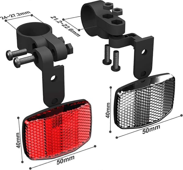 Fram- och bakre reflexkit, vägsäkerhetsreflexkit