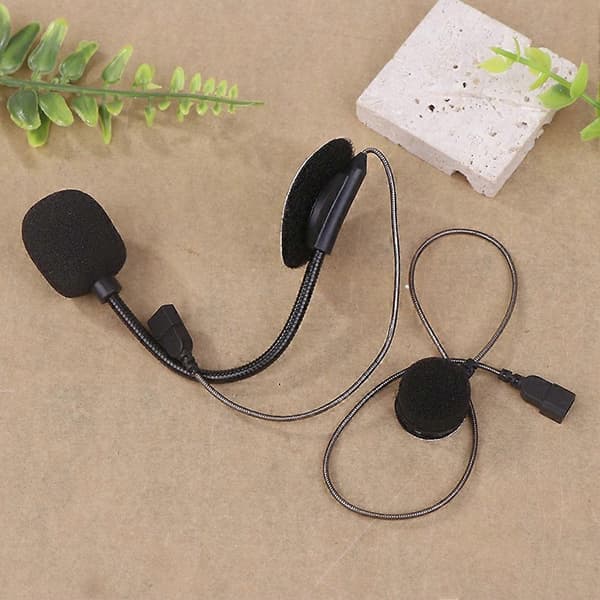 Til Cardo PACKTALK Edge Motorcykel Bluetooth Intercom Mikrofon Ledning Mikrofon Blød Ledning