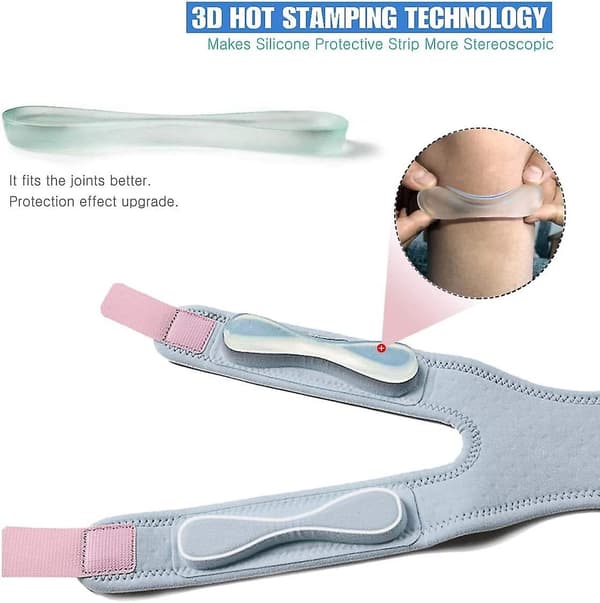 Patellar Senstöd Rem 2-pack, Knäsmärtlindring och Patella