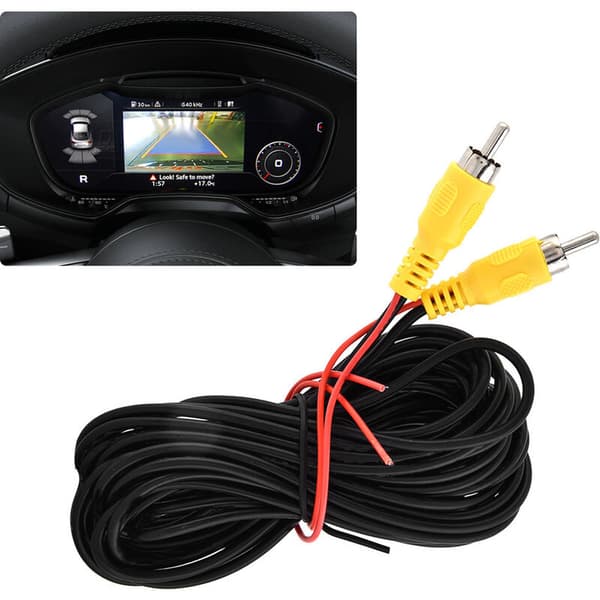 6M han til han RCA bil bakkamera video AV-kabel
