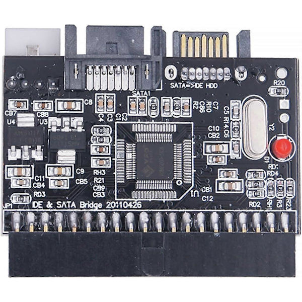 IDE til USB-adapter med hurtig dataoverførsel til backup og gendannelse, kompakt mini-kort