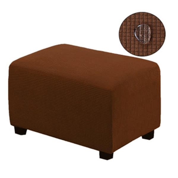 Elastisk Ottoman Trekk Fotstøtte Puff Beskyttelse