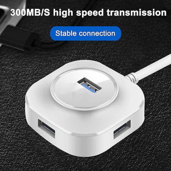 4 Port USB Hub Super Speed Distributor 5gbs