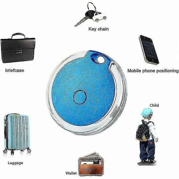 4-pak Mini GPS Tracker Vandtæt Bærbar Bluetooth Tracker til Bagage/Børn/Kæledyr/Kat/Hund Premium