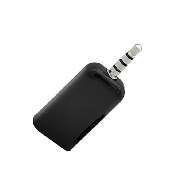 Auxiliary til USB Adapter 3,5 mm Han til USB 2.0 Hun Konverter til Bil Audio MP3 Afspilning Sort