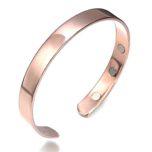 Magnetisk Kobberarmbånd Helbredende Bio Terapi Arthritis Armring Smertelindring