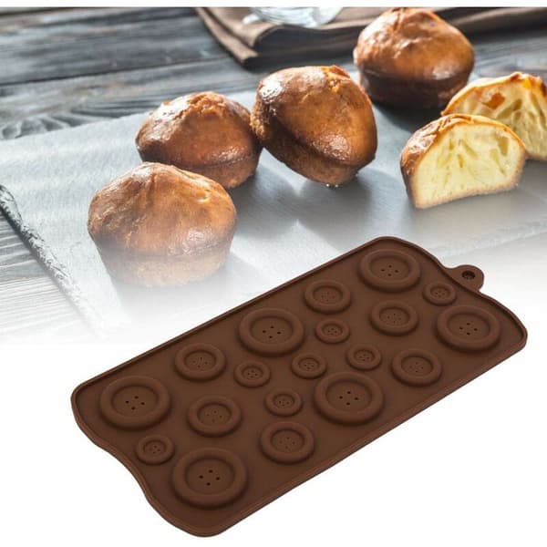 Hjemmelavet knap chokoladekageform silikoneforme læbeform bageværktøj til fest