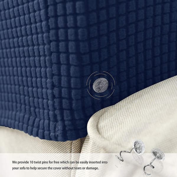 2 st Jacquard Stretch Soffa Fåtölj Armstödsskydd Halkfria Möbler