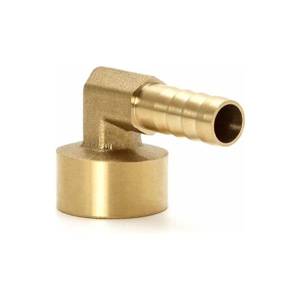 90 graders armbåge mässingsrörände 10 mm x G1/2 2 st