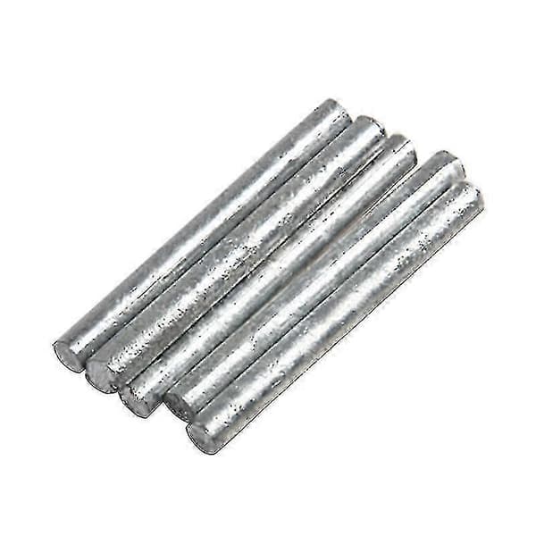 Sinkstang Høy Renhet Zn Ingots Rundstang Anode Elektroplettering Diameter 2mm Til 100mm DIY Tilpass size:10x100mm 1pc