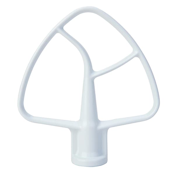 Kitchenaid K45b fladpisker (valgfrit tilbehør til Kitchenaid vertikalmixer), 4,5-5qt tilbehør til mixer med vippehoved