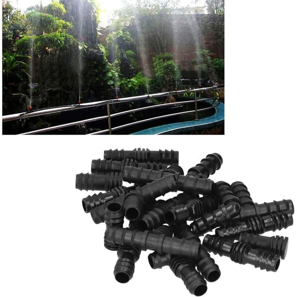 20 st/set droppbevattningssystem armbågs-T-kopplingar trädgårdstillbehör