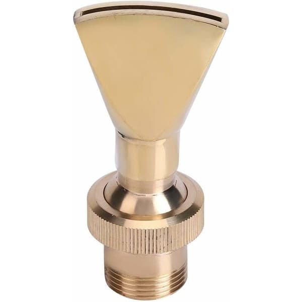 Universal springdyse, 1/2 DN15 og 34 DN20 messing blæserformet springvandssprinklerdysehoved