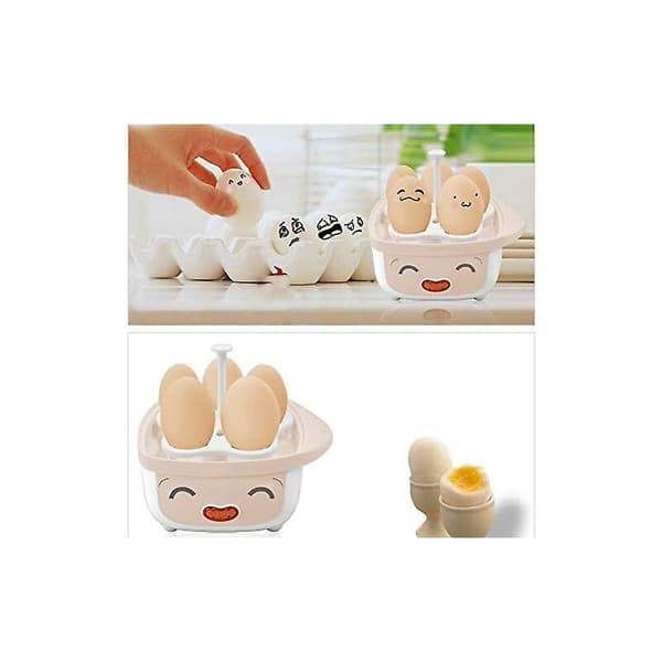 Søt eggdamper, eggdamper, suppe mini hjemmefrokost eggkoker