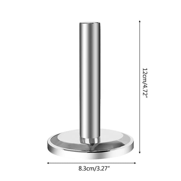 Kjøtthammer i rustfritt stål, 7,6 cm diameter x 12,7 cm sølv kjøttmørner