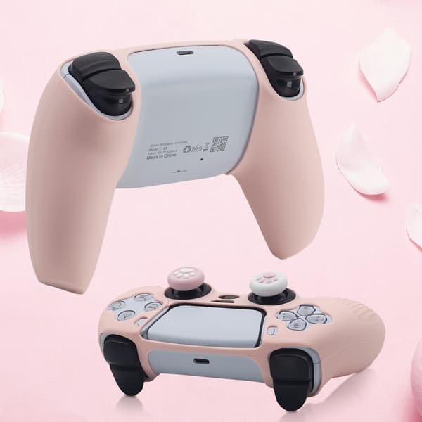 Oppgradert PS5-gamepad-deksel med joystick-deksel Blå