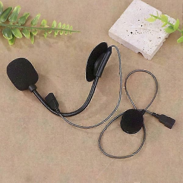 Cardo PACKTALK Edge moottoripyörän Bluetooth-intercom-mikrofoni, pehmeä johto